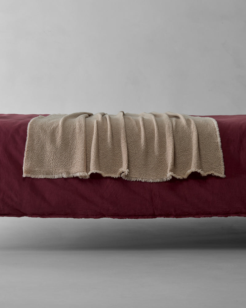 Society Limonta Nid Throw wool bed linens