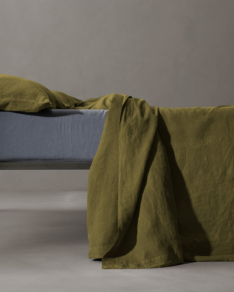 Society Limonta Rem Flat Sheet linen bed linens