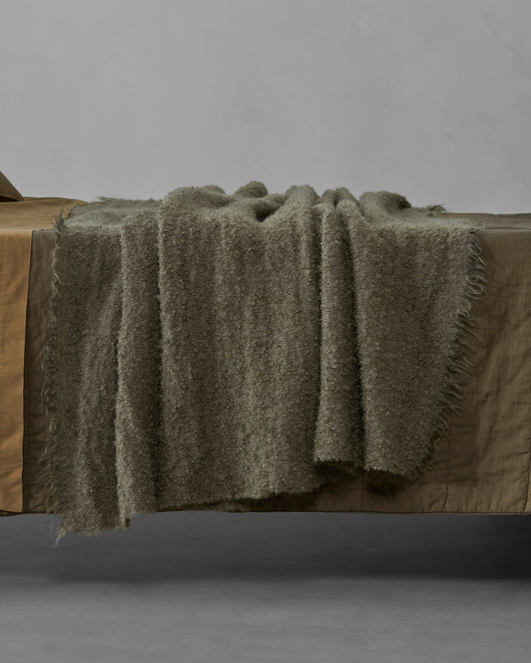 Society Limonta Lam Throw mohair bed linens