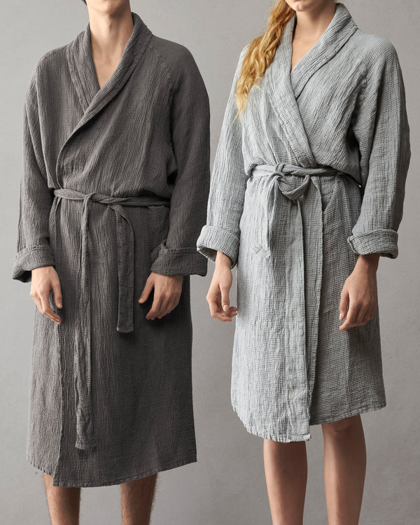 Society Limonta Lipe Robe linen bath linens