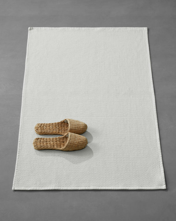 Society Limonta Maze Bath Mat cotton bath linens