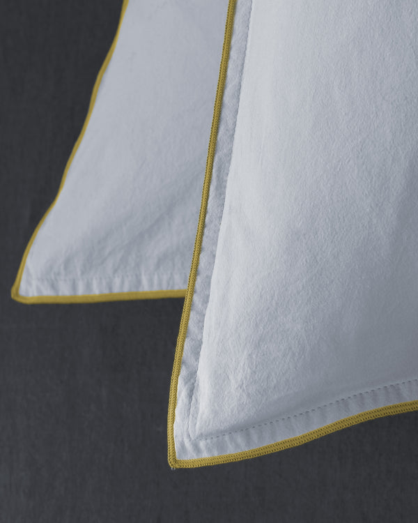 Society Limonta Over Pillow Cases Set cotton bed linens