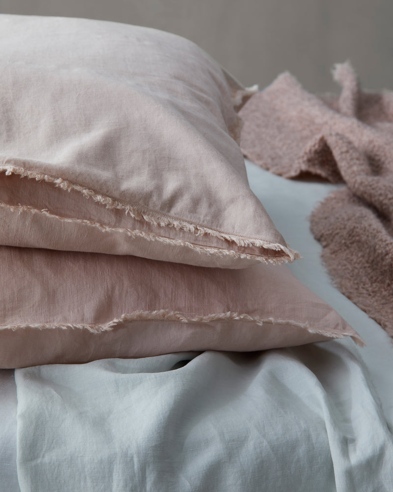 Society Limonta Saten Pillow Cases Set linen bed linens