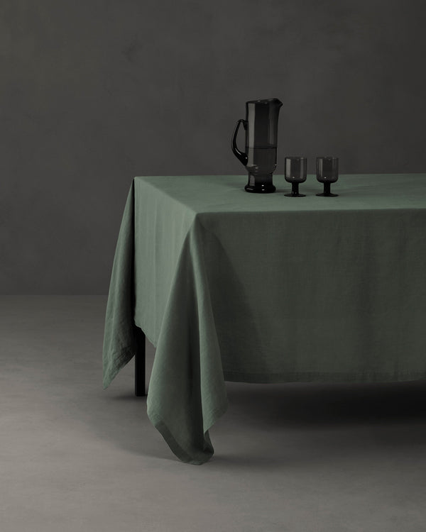 Society Limonta Tab Table Cloth linen table linens