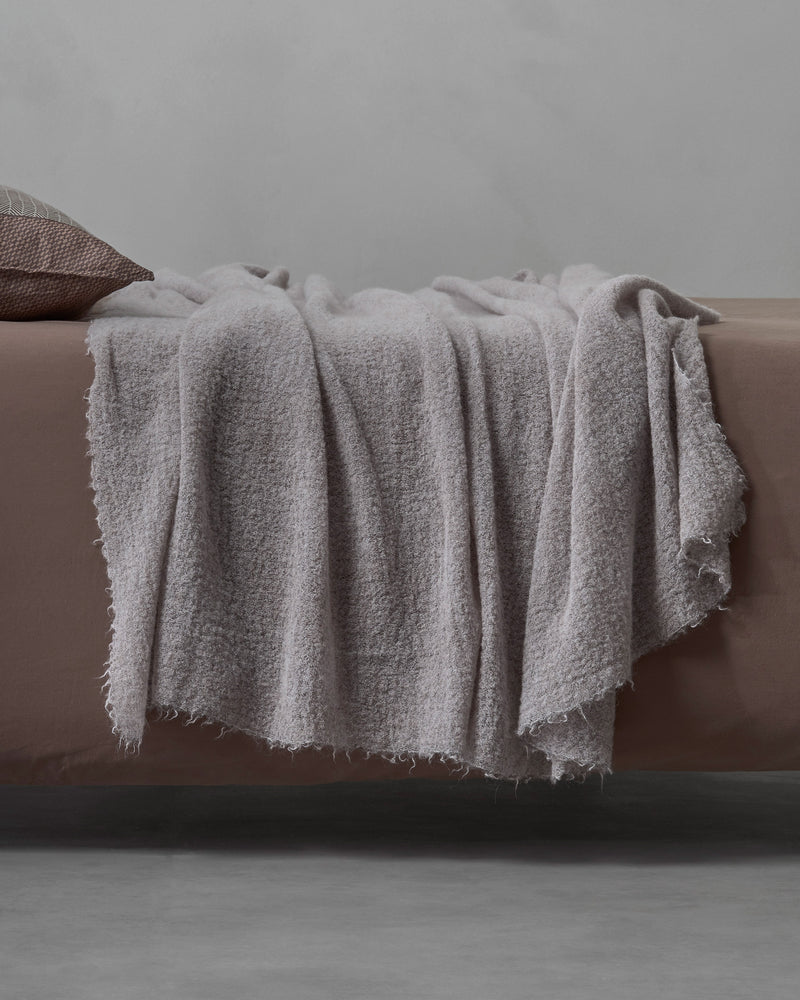 Society Limonta Ted Throw alpaca bed linens