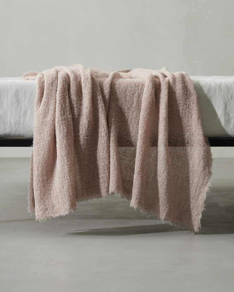 Society Limonta Ted Throw alpaca bed linens